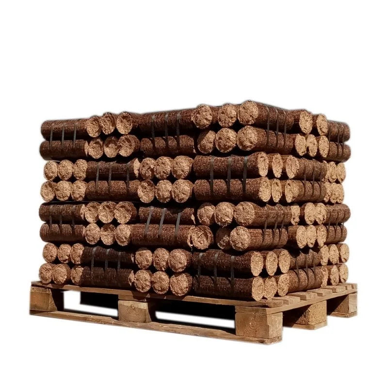 Madeira densificada – Troncos nocturnos – 1/2 palete de 480 kg